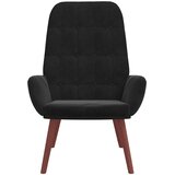  Opuštajuća fotelja od crnog baršuna | Eponuda.com