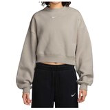Nike W nk stdo flc mw os crop crew Cene