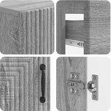  Set kupaonskih ormara od 2 dijela HAARLEM Siva Sonoma | shoptok.hr
