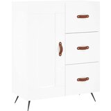 vidaXL Visoka komoda bijela 69 5x34x180 cm konstruirano drvo | shoptok.hr