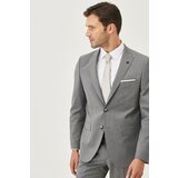 Altinyildiz classics Men's Gray Slim Fit Slim Fit Patterned Suit.