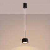 Sollux Viseča svetilka AURA 1 črna Gx53, (5000285137) | Shoptok.si