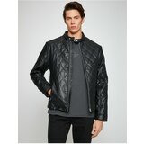 Koton Jacket - Black - Regular fit cene