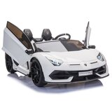  Licenciran avto na akumulator Lamborghini Aventador SX2028 - dvosed - bel | Shoptok.si