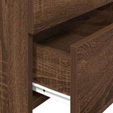 vidaXL Noćni ormarići 2 kom s 2 ladice smeđi hrast 40x36,5x62 cm | shoptok.hr