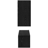 vidaXL Komplet TV omaric 4 pcs Črni hrast Srednja 60 x 30 x 30 cm | Shoptok.si