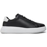 Calvin Klein Superge Low Top Lace Up Lth HM0HM01016 Črna