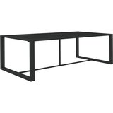 vidaXL Zunanja jedilna miza antracitna 120x60x66 cm aluminij, (20918620) Cene