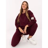 Italy Moda Set-MI-KMPL-M5879.86-burgundy | Shoptok.si