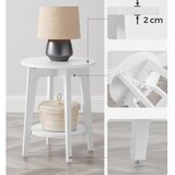 Stolić za odlaganje KAEL, beo | Eponuda.com
