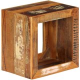 Stolac od masivnog obnovljenog drva 40 x 30 x 40 cm | shoptok.hr