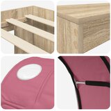 Krevet za djecu s visokim okvirom i stolom 3 kom. | shoptok.hr
