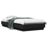 Furnova Posteljni okvir z LED lučkami črn 100x200 cm, (21934261) Cene