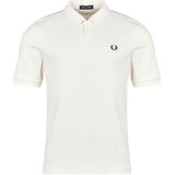 Fred Perry DROP NEEDLE JERSEY POLO SHIRT Bež Cijene