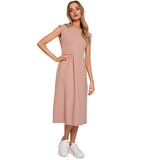 Made Of Emotion Ženska haljina M581 siva | braon | ružičasta | ePonuda.com