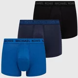Michael Kors Boksarice 3-pack moški, mornarsko modra barva