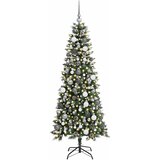  Umjetno božićno drvce Zelena 180 cm PVC, plastika i čelik | shoptok.hr