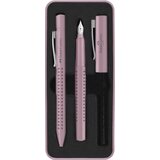 Faber-Castell Darilni set pisal Faber-Castell - stara roza barva (kemični svinčnik in) Cene