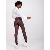 RUE PARIS Leggings-RV-LG-6007.11-burgundy | ePonuda.com