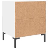  Noćni ormarići 2 kom bijeli 40x35x47,5 cm od konstruiranog drva | shoptok.hr