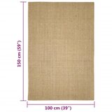  Tepih od sisala za grebanje 100 x 150 cm | shoptok.hr