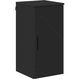vidaXL Kopalniška omarica Črna 30 x 31,5 x 61 cm Konstruiran les | Shoptok.si