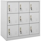  Ormarići s ključem 2 kom svjetlosivi 90 x 45 x 92,5 cm čelični | shoptok.hr