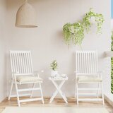 vidaXL Jastuci za stolice 2 kom krem bijeli 40x40x7 cm tkanina Oxford | shoptok.hr
