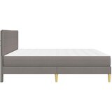  Krevetna konstrukcija 200 x 200 cm Sivo-smeđa | shoptok.hr