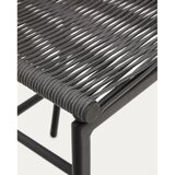 Kave Home Crna metalna vrtna barska stolica Culip – | shoptok.hr