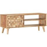 TV ormarić 100 x 35 x 40 cm od masivnog bagremovog drva Cijene