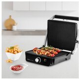 Ufesa Press Grill Jaya 2000 – električni kontaktni žar, 2000 W, z 180° | Shoptok.si
