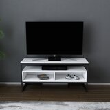 HANNAH HOME TV Merrion komoda, 110x35x49.9 cm, Bijelo-crna | Eponuda.ba