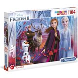Clementoni Disney Ledeno kraljestvo II 104-delna Supercolor sestavljanka - | Shoptok.si