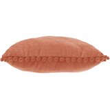 Atmosphera UKRASNI JASTUK S POMPONIMA 40X40CM POLIESTER/POLIAMID CIGLENA | shoptok.hr