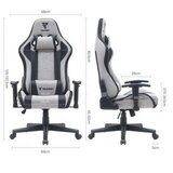  Uredska stolica Tempest Glare Siva | shoptok.hr