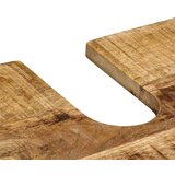 vidaXL Set namještaja za kupaonicu Zidne 4 pcs Smeđa Čvrsto drvo manga | shoptok.hr