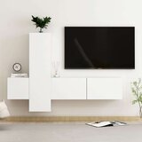  3-dijelni set TV ormarića bijeli od iverice Cijene