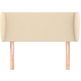  Vzglavje z ušesi krem 83x23x78/88 cm blago, (20794533) | Shoptok.si