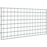 vidaXL Set ograde za ribnjak 5 pcs Zelena 100 x 50 cm Čelik | shoptok.hr