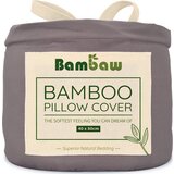 Bambaw prevleka za blazino iz bambusa 40 x 80 cm, 2-delni set - dark grey Cene