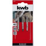 KWB Ureznica SVRDLO NAREZNO ZA METAL HSS SET ZA NAVOJE 3/1 M6 | shoptok.hr