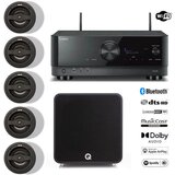 AUDIO KONDRIC SET 2: AV sprejemnik Yamaha RX-V4A, 5 x vgradni zvočnik, subwoofer - - Audio-Kondric Cene