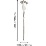 Eglo 428364 - Veštački cvet MIADOL 58,5 cm srebrne boje | Eponuda.com
