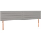  box spring s madracem LED svjetlosivi 160x200 cm tkanina | shoptok.hr