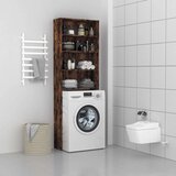 vidaXL Ormarić za perilicu rublja boja dimljenog hrasta 64x24x190 cm | shoptok.hr