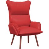 vidaXL Sproščujoči stol Rdeč Umetno usnje, (22054583) | Shoptok.si
