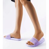 Gemre Purple rubber flip-flops Azelio | Shoptok.si
