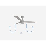 Faro 34288-1TW-LED Ventilator CRUISER sa prigušiva i LED/20W/230V 2700/4000/6500K + daljinski upravljač | Eponuda.com