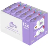 Baby vlažne maramice 56/1 Sensitive Care s bademovim mlijekom 12 komada
